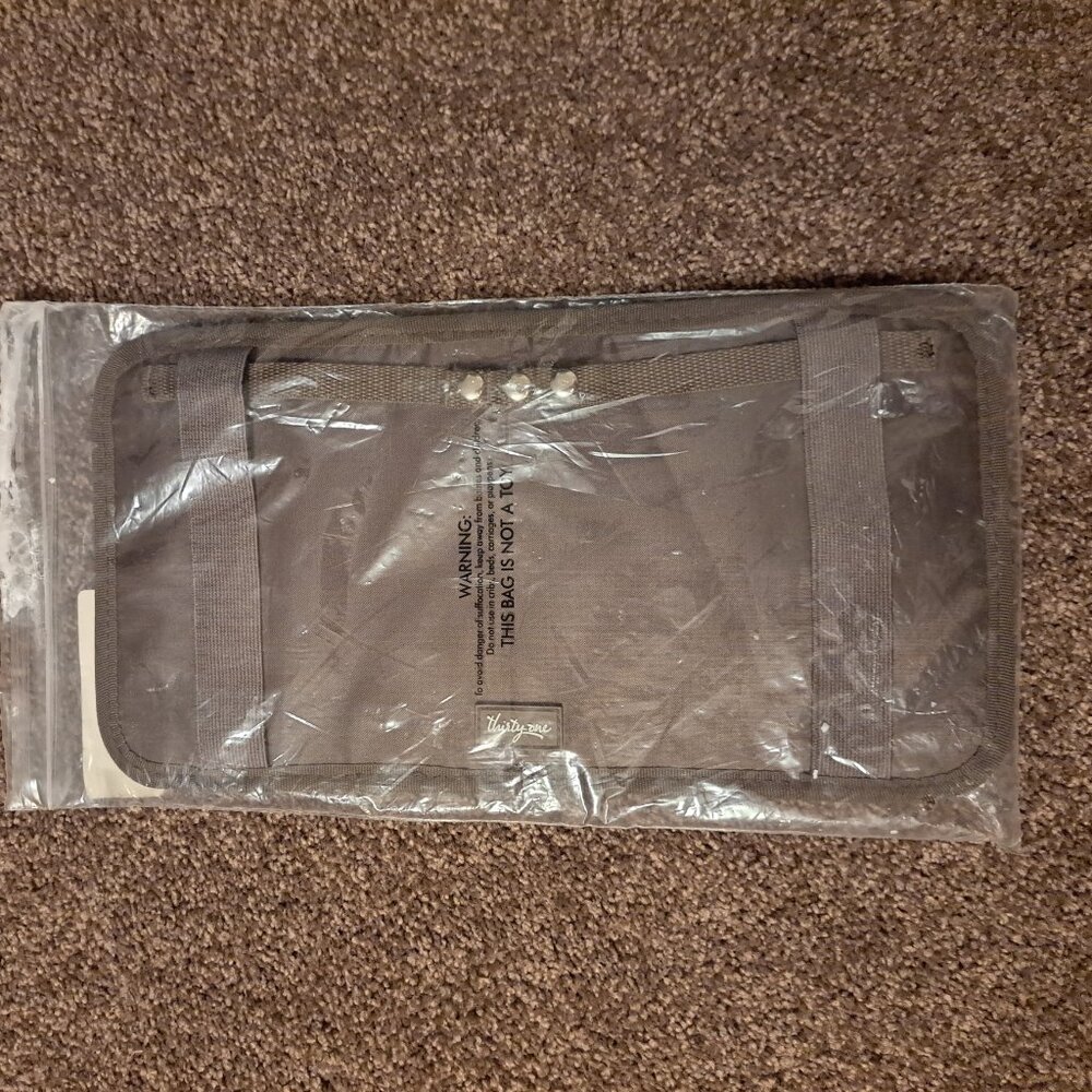 NWT Thirty one Made In The Shade Pocket car organizer in Taupe Cross Pop - Picture 3 of 7